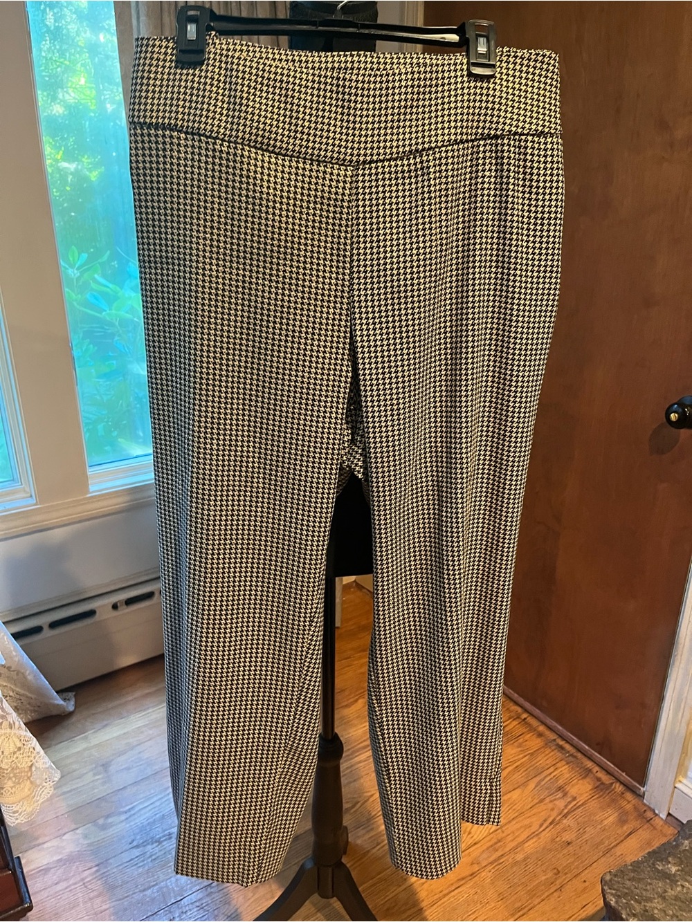 Zac & Rachel Black and White Houndstooth Pants